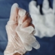guanti in vinile senza polvere